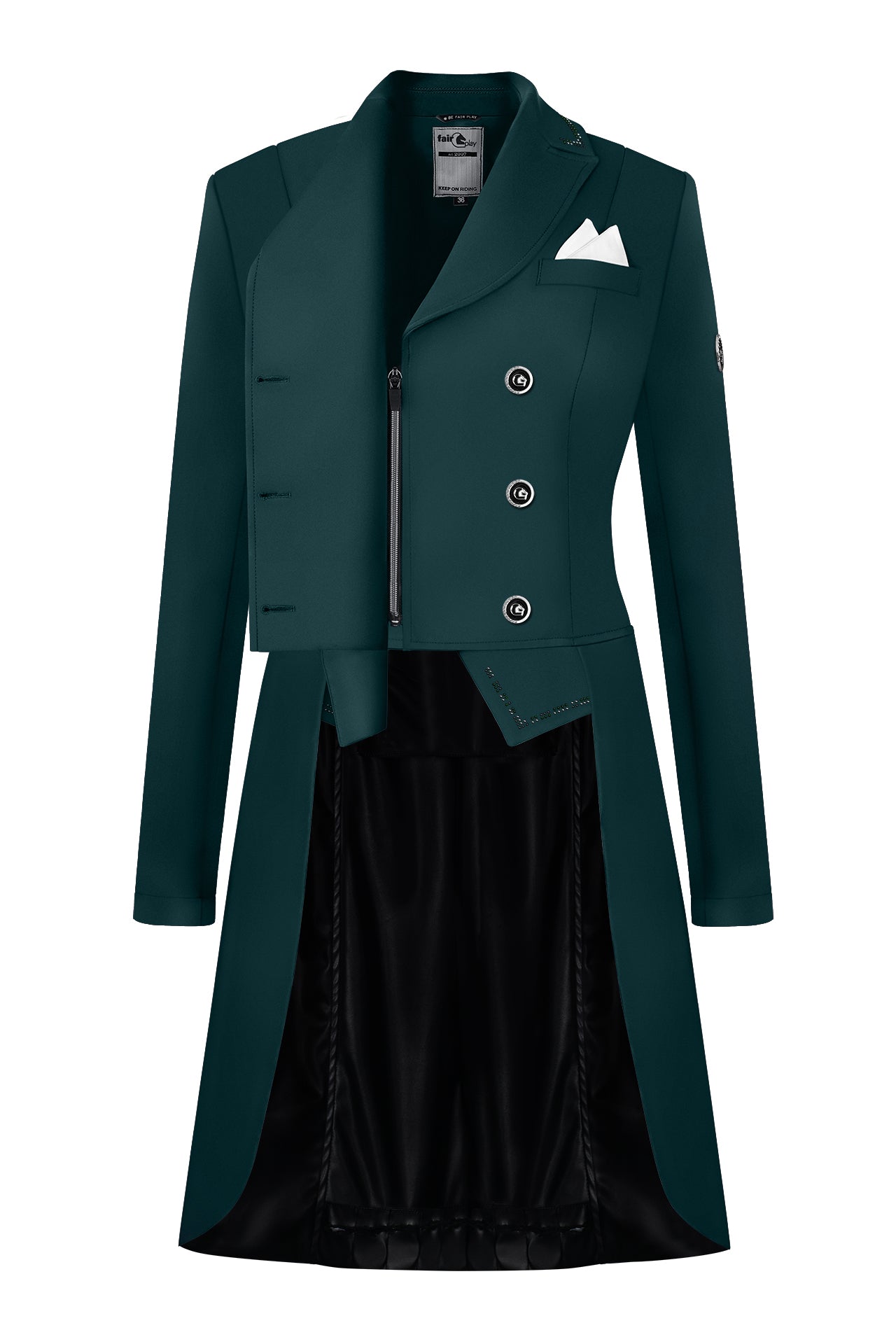 Fairplay Dressage tailcoat FP NADINE-NOBLE GREEN