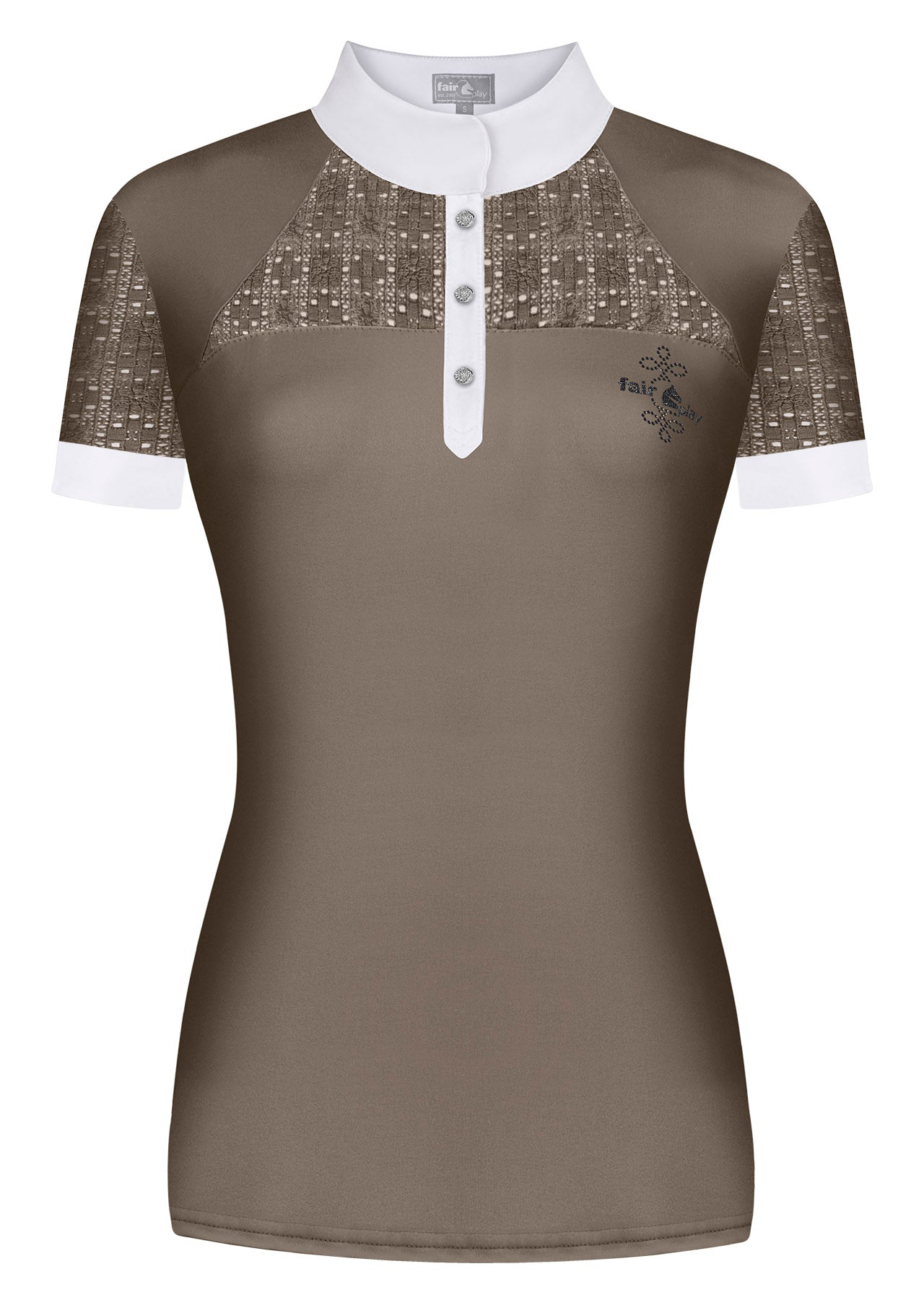 Fairplay Competition shirt Aiko - Taupe