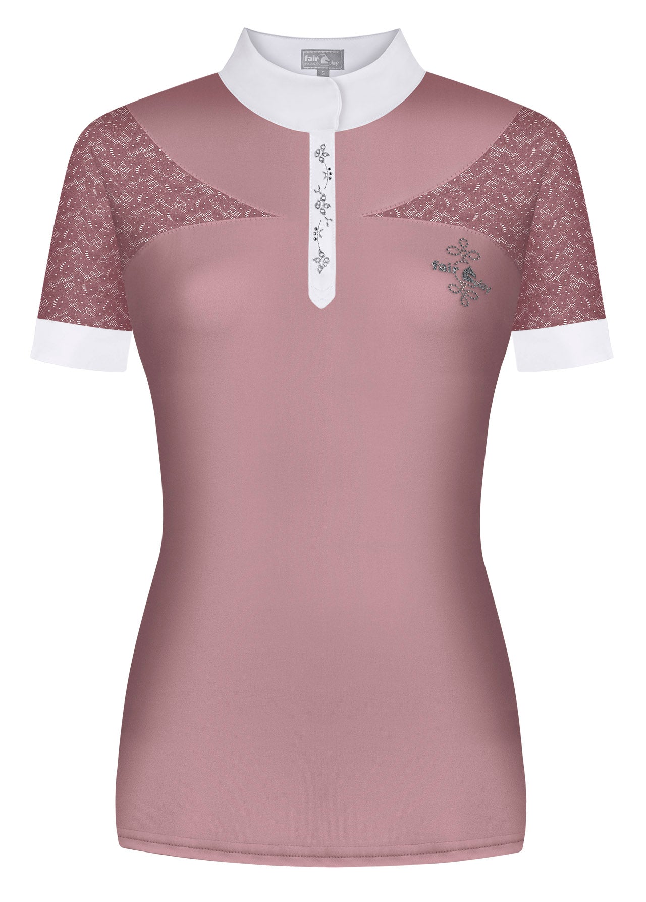 Fairplay Competition shirt FP ALEXIS SS - Dusty Pink
