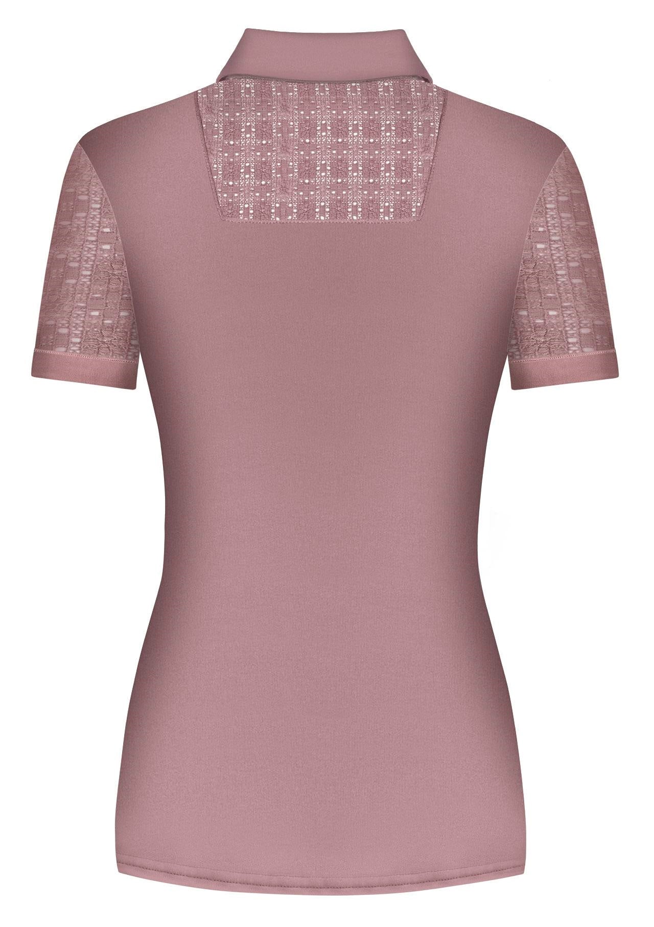 Fairplay Alina Polo shirt - Dusty Pink