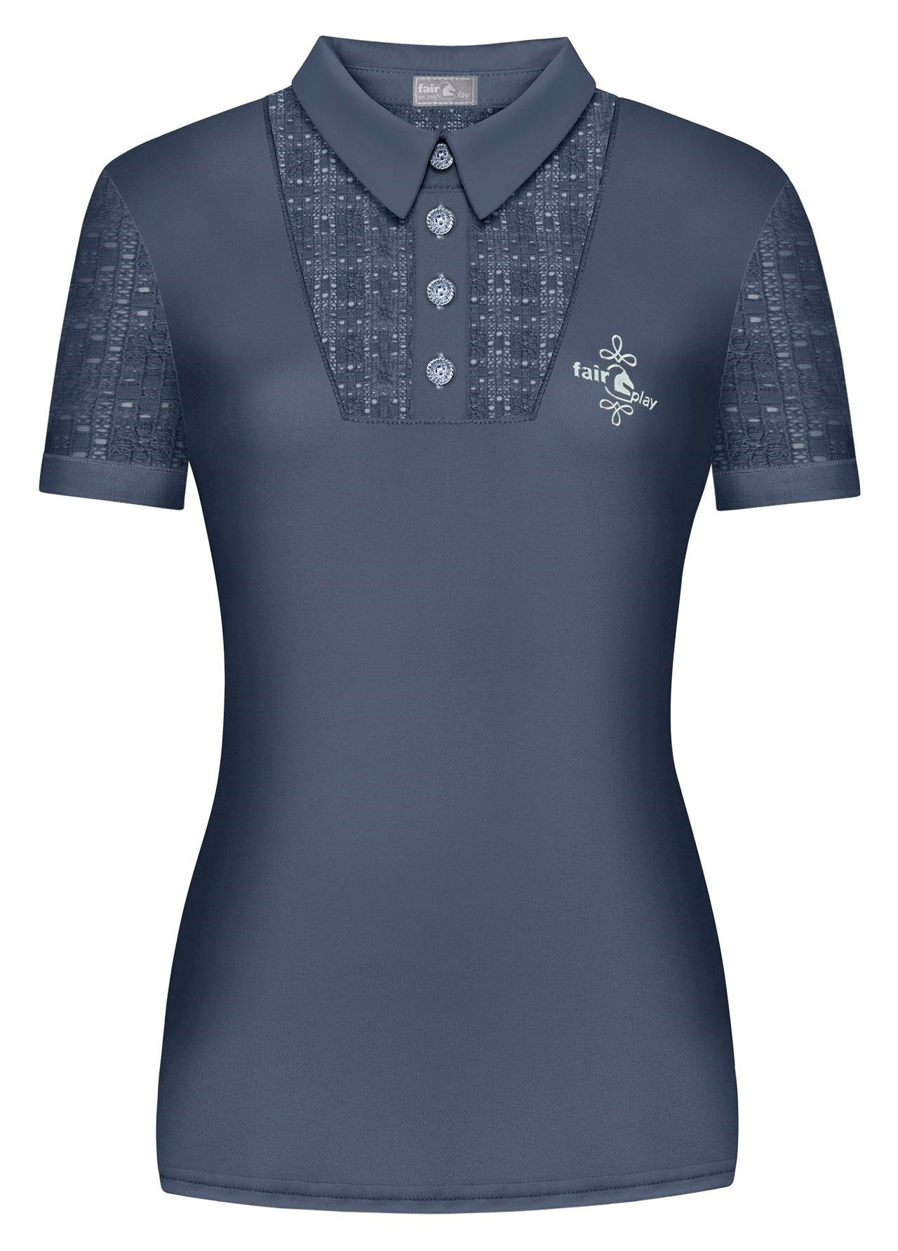 Fairplay Alina Polo shirt - Dusty Pink