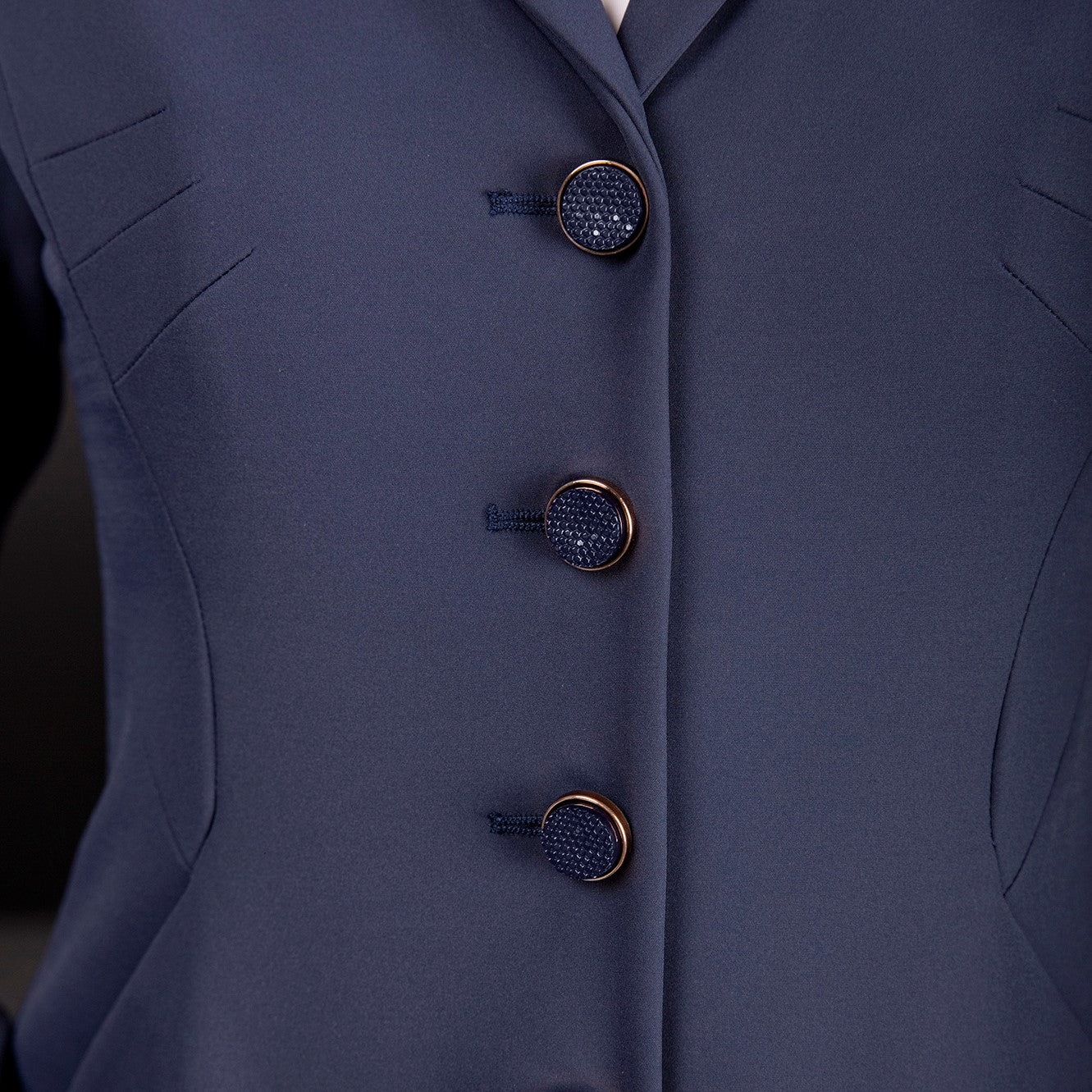 Fairplay Taylor Chic Competition Jacket - Rose Gold Diamante Detail