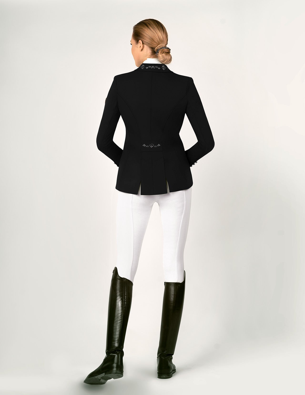Fairplay Alissa Fleur Dressage short tailcoat-Black