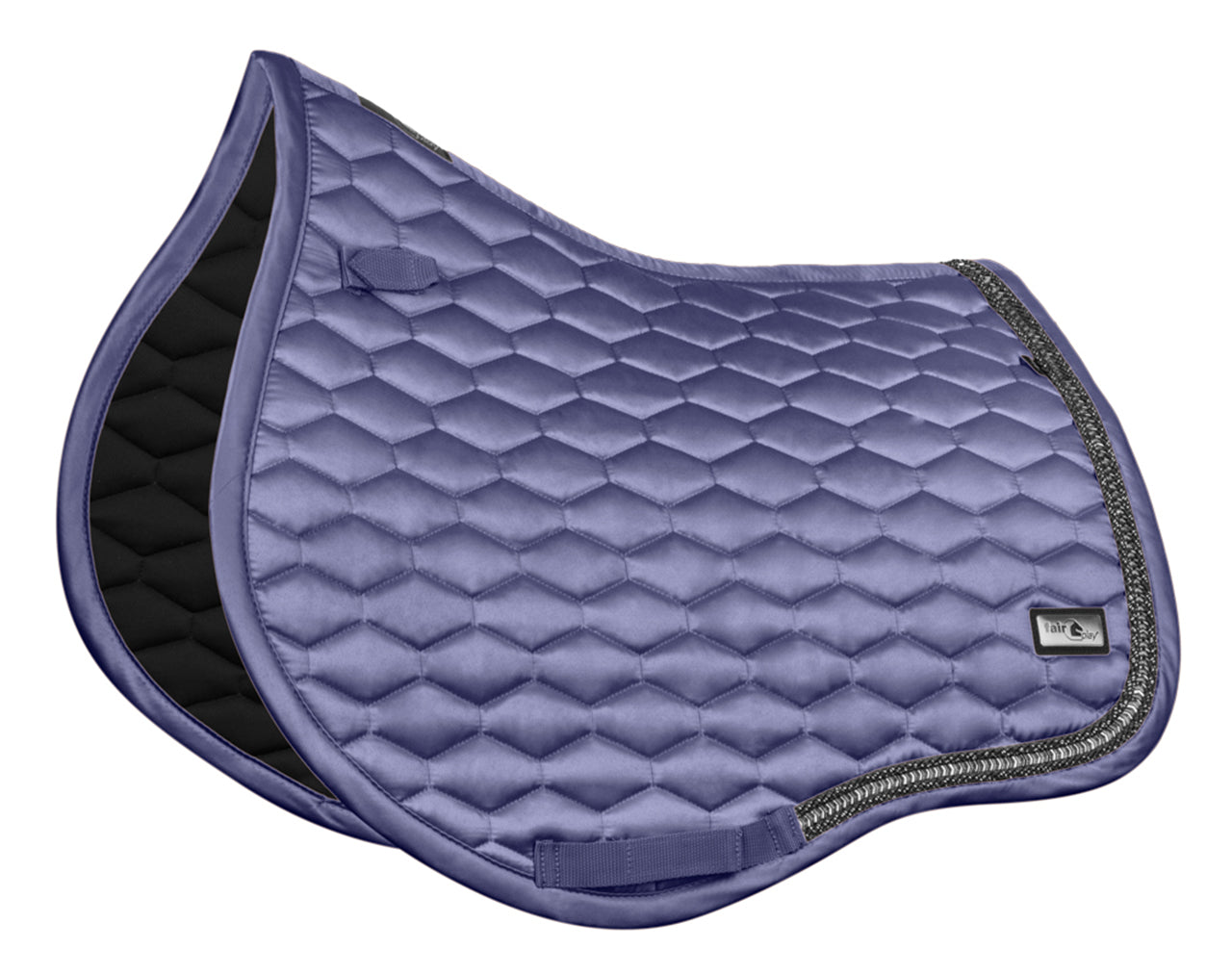 Fairplay Hexagon Arrow Close Contact/GP Saddle Pad  New steel blue