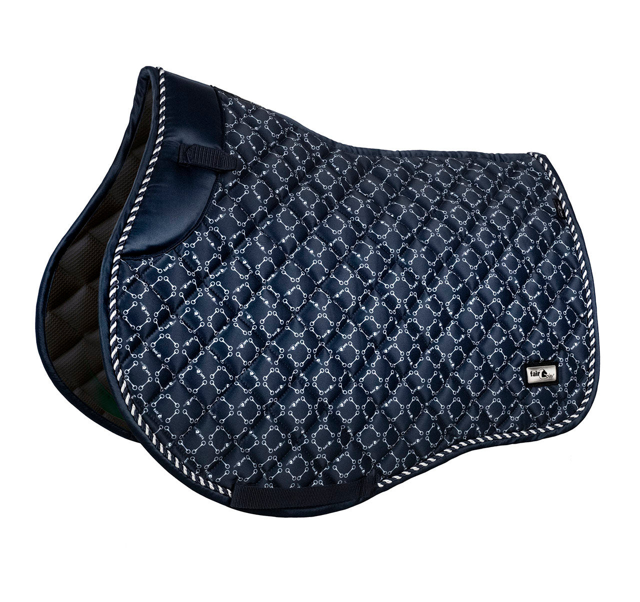 Fairplay Maxx Bits Saddle Pad - GP/Close Contact Navy
