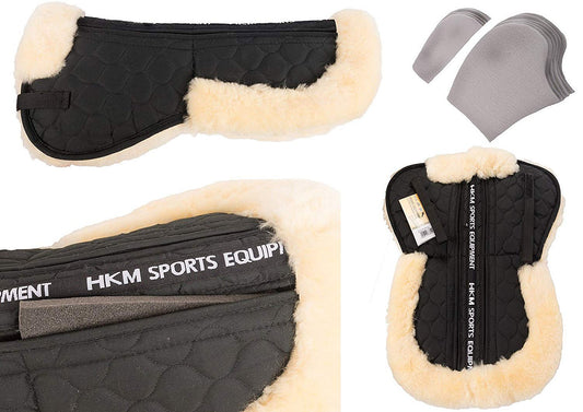 HKM Corrective sheepskin pad with shim pack
