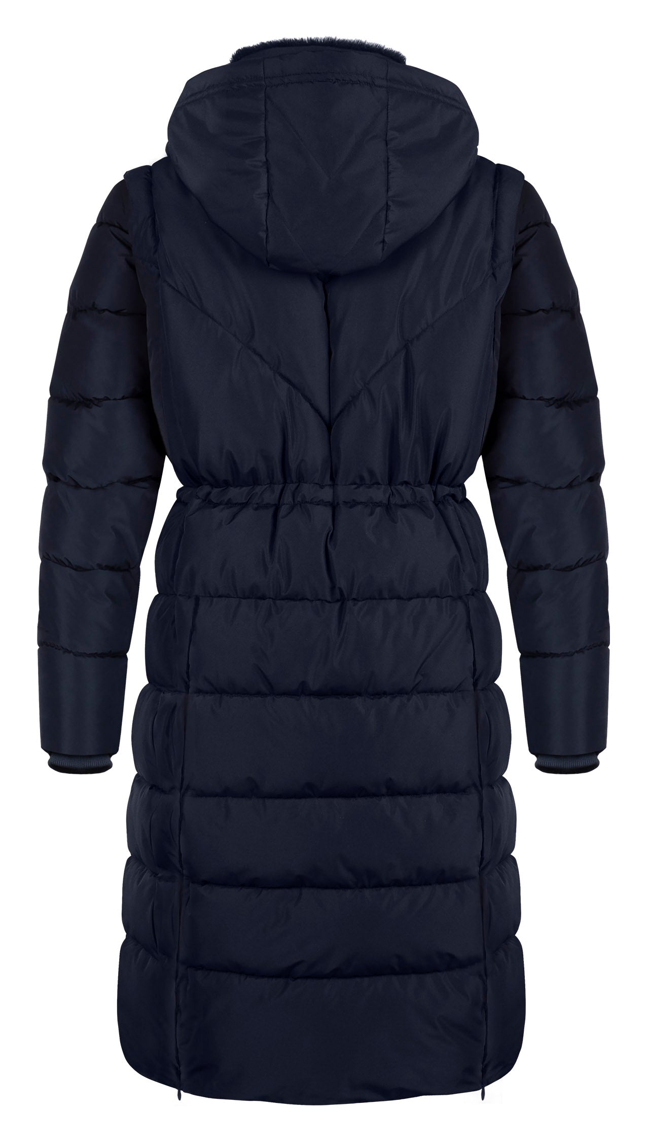 FairPlay Sia long padded coat detachable sleeves