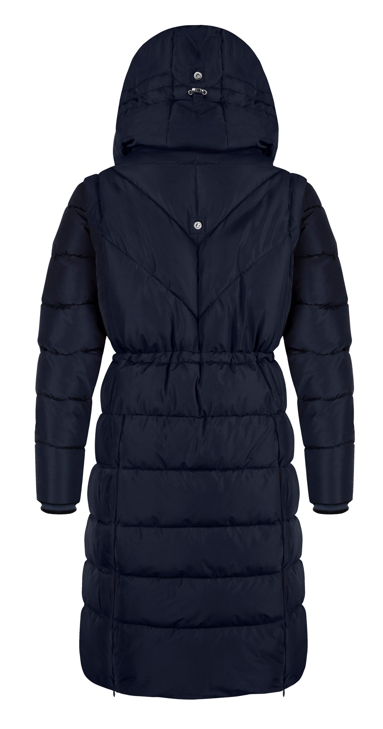 FairPlay Sia long padded coat detachable sleeves