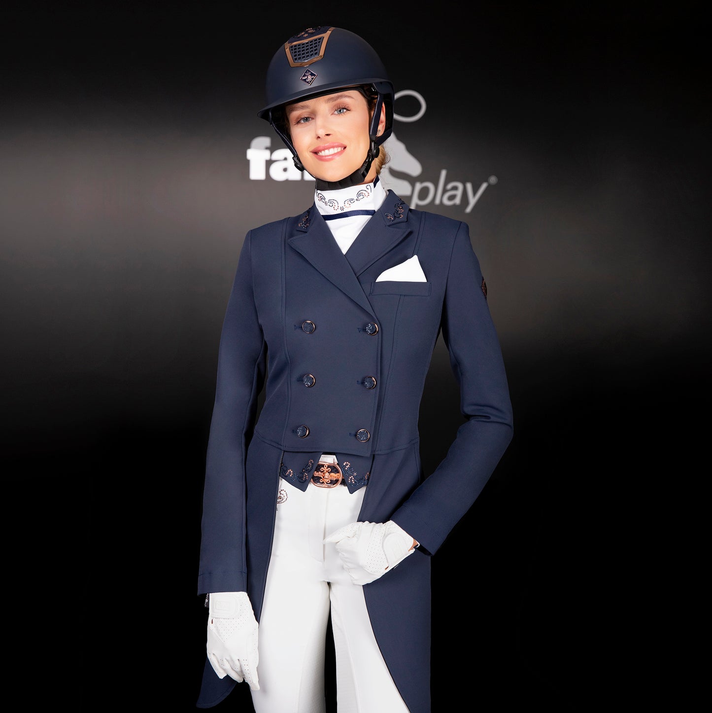 Fairplay Tailcoat Show jacket FP DOROTHEE CHIC ROSEGOLD