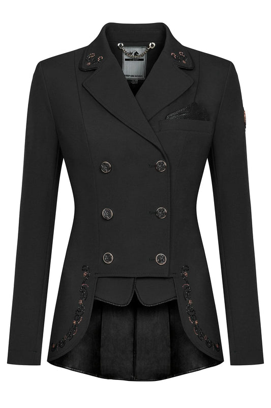 Fairplay Lexim Chic Competition Jacket - Black-Rose Gold Ltd Edition