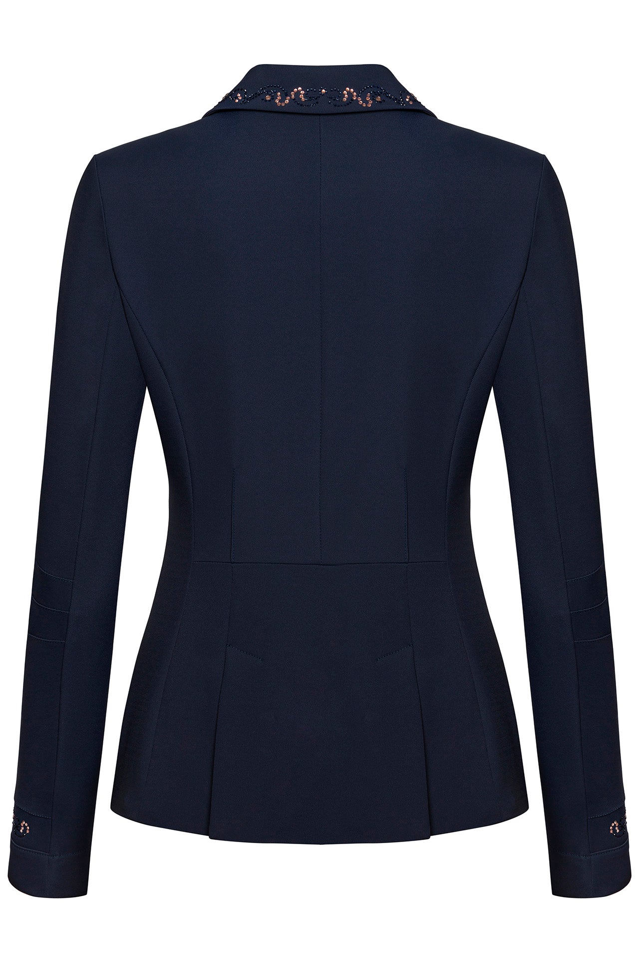 Fairplay Taylor Chic Rose Gold Crystal Embellished - NAVY