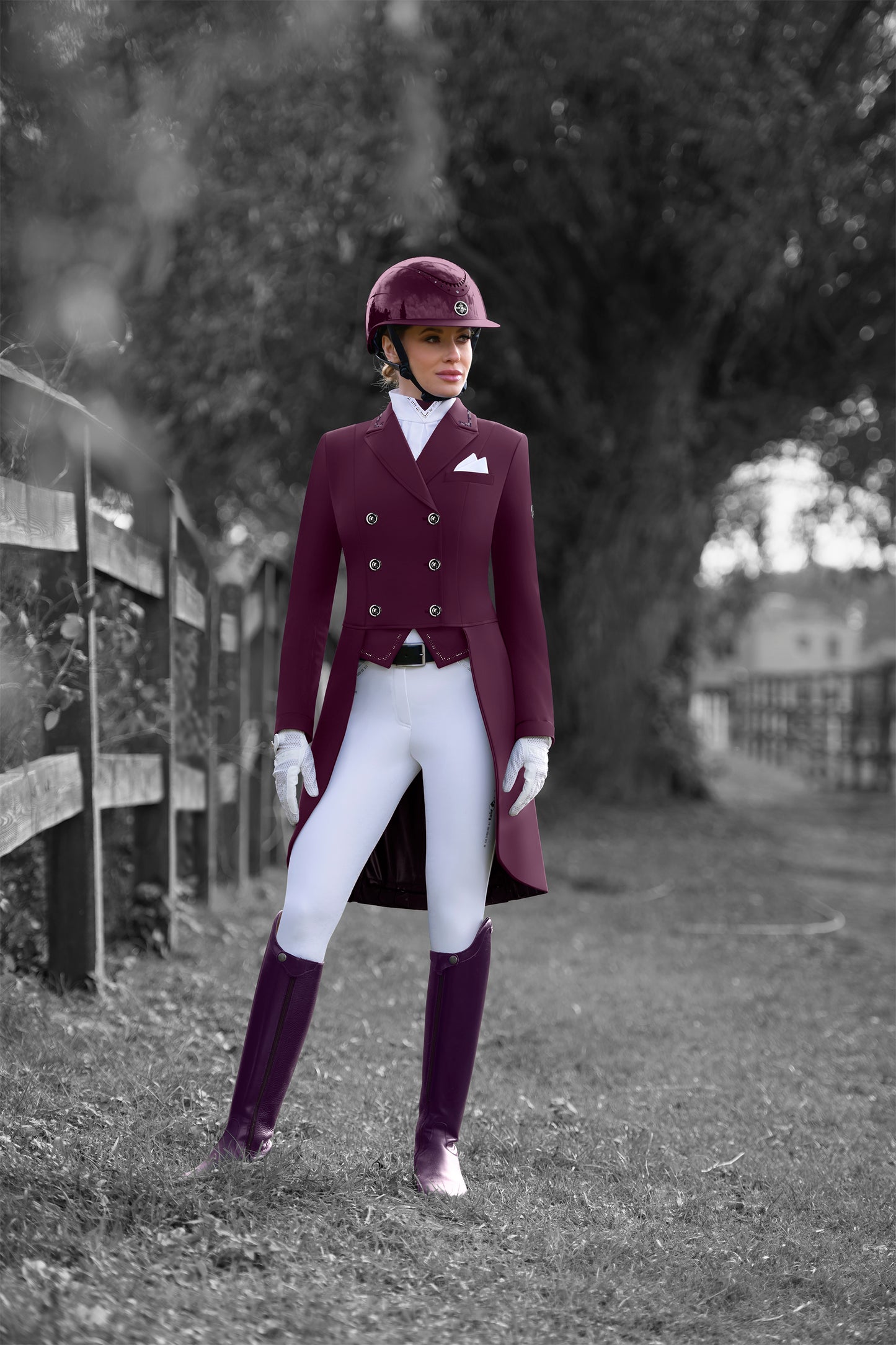 Fairplay Dressage tailcoat FP NADINE-ROYAL BERRY