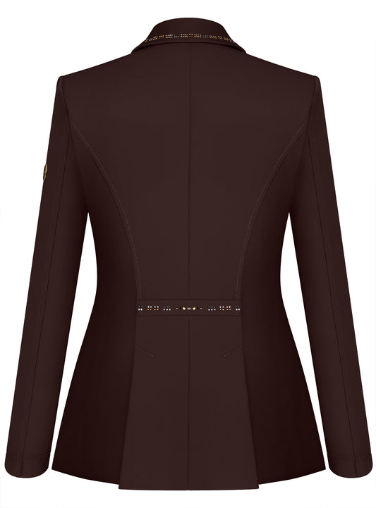 Fairplay Reiko Short Tails Competition Jacket-Brown