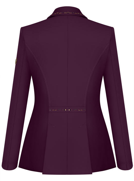 Fairplay Reiko Short Tails Competition Jacket-Royal Berry VG