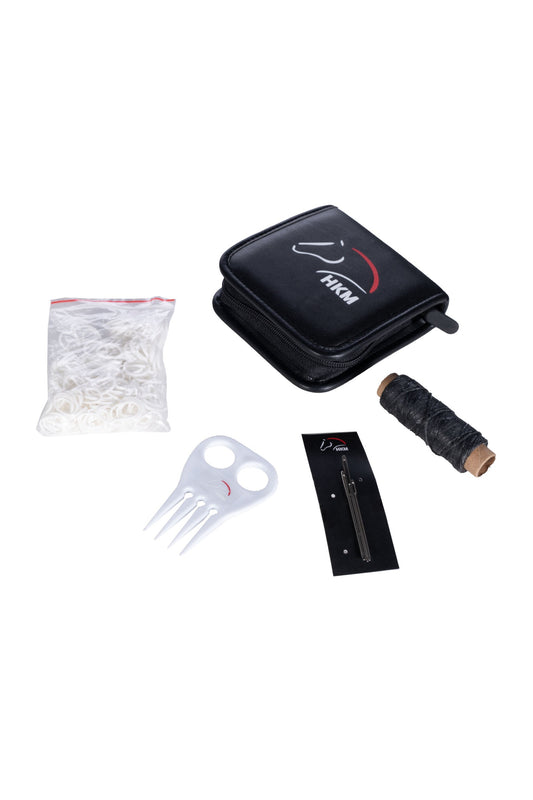 HKM HORSE MANE PLAITING BRAIDING KIT