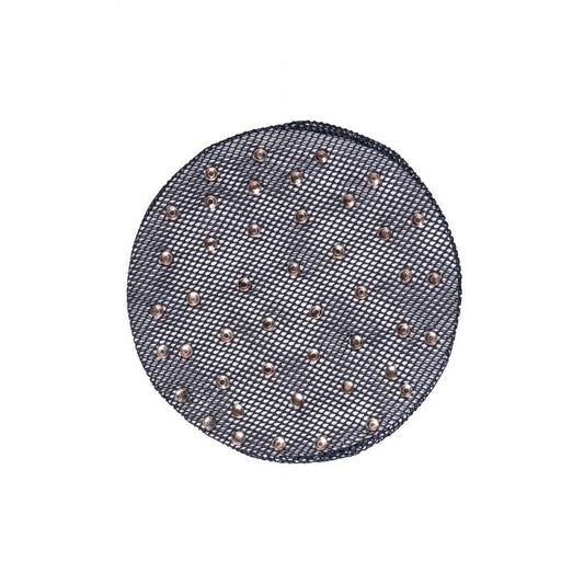 Hair net - rose gold sparkle