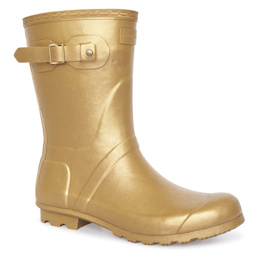 Rubber boots HV Polo Isabelle- Trendy Rubber welly boot-Gold or Silver