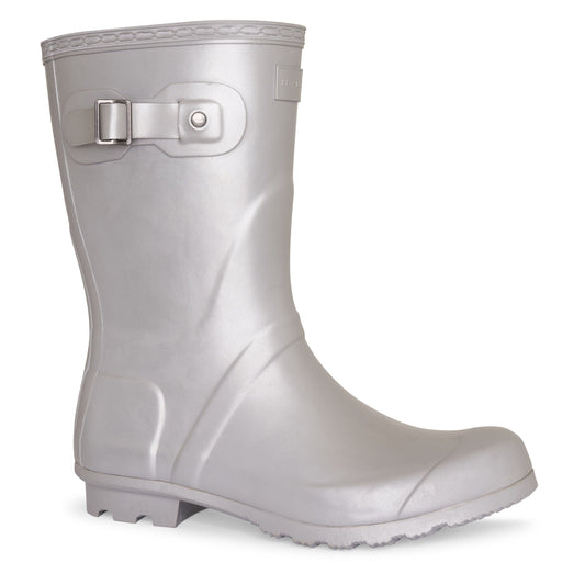 Rubber boots HV Polo Isabelle- Trendy Rubber welly boot-Gold or Silver