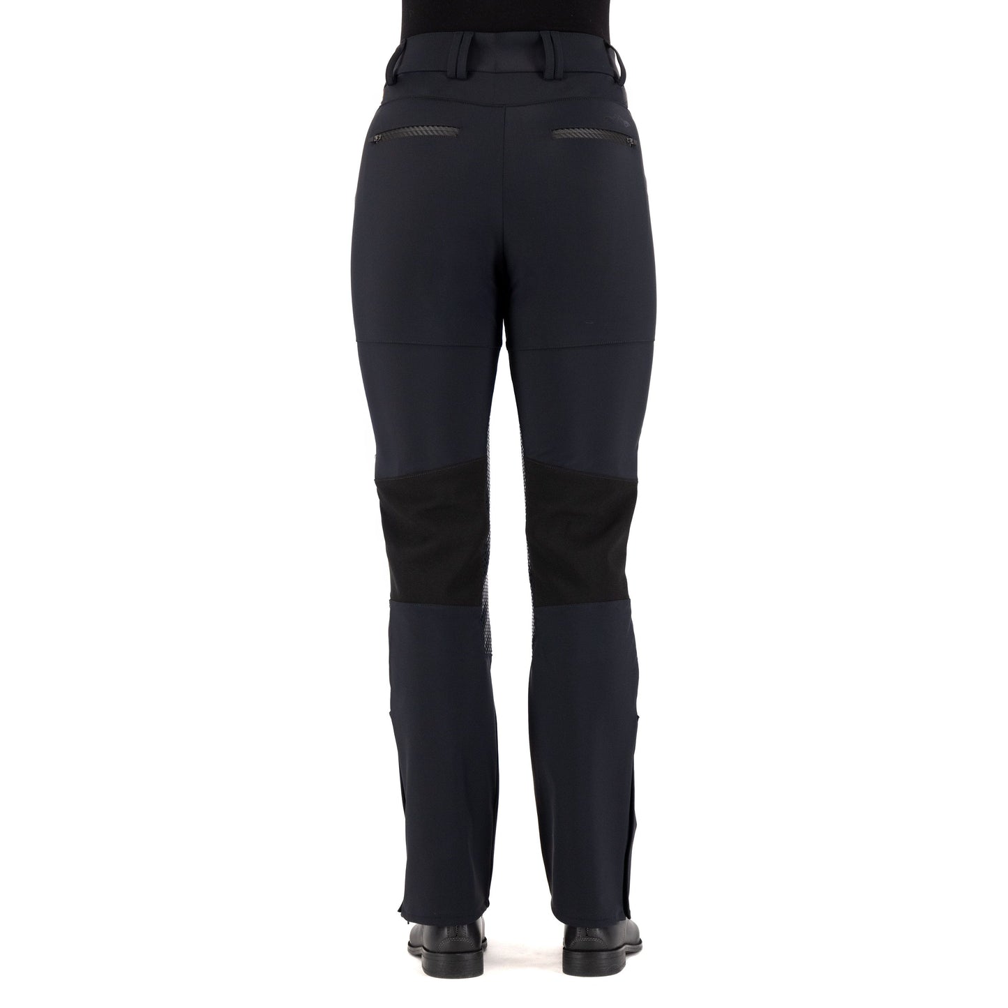 HV Polo -Groomtech Breeches/Riding Trousers-Navy Water Repellent