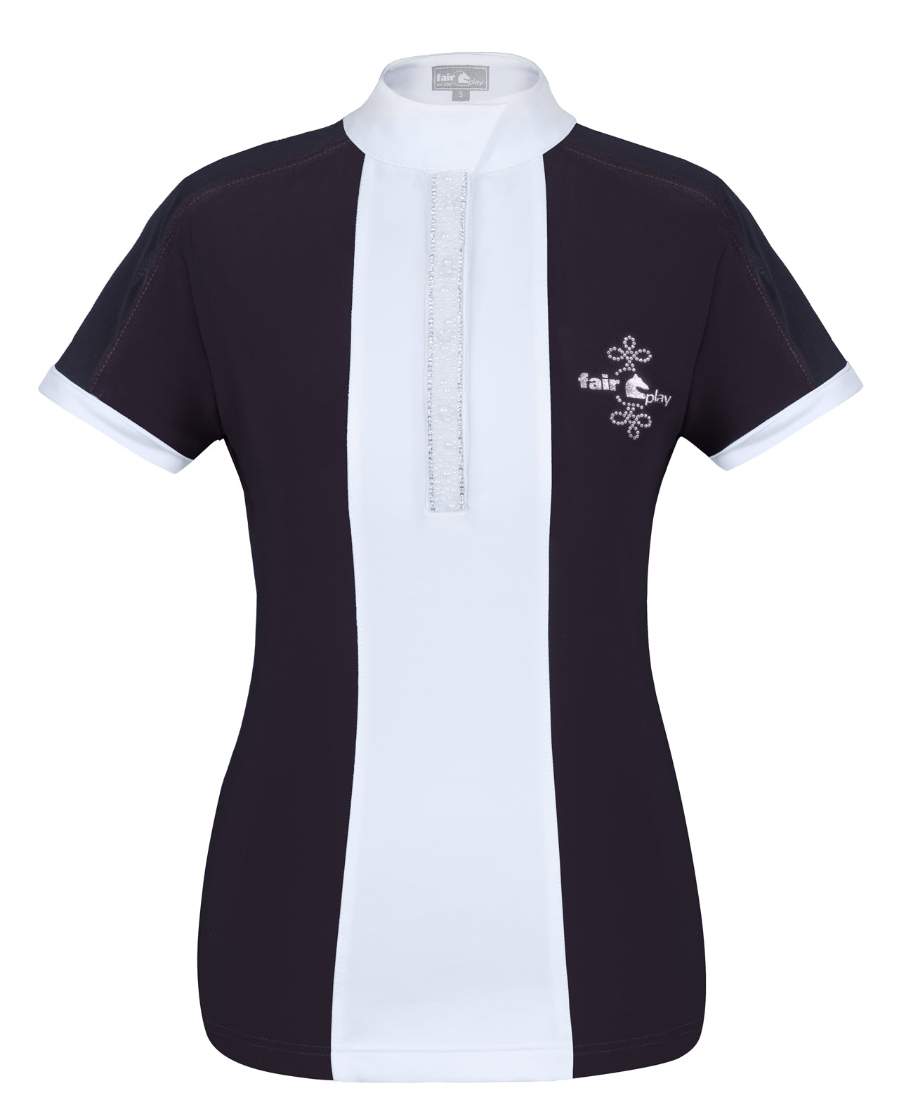 Fairplay Pearl Competition Shirt. - Black