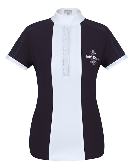 Fairplay Pearl Competition Shirt. - Black