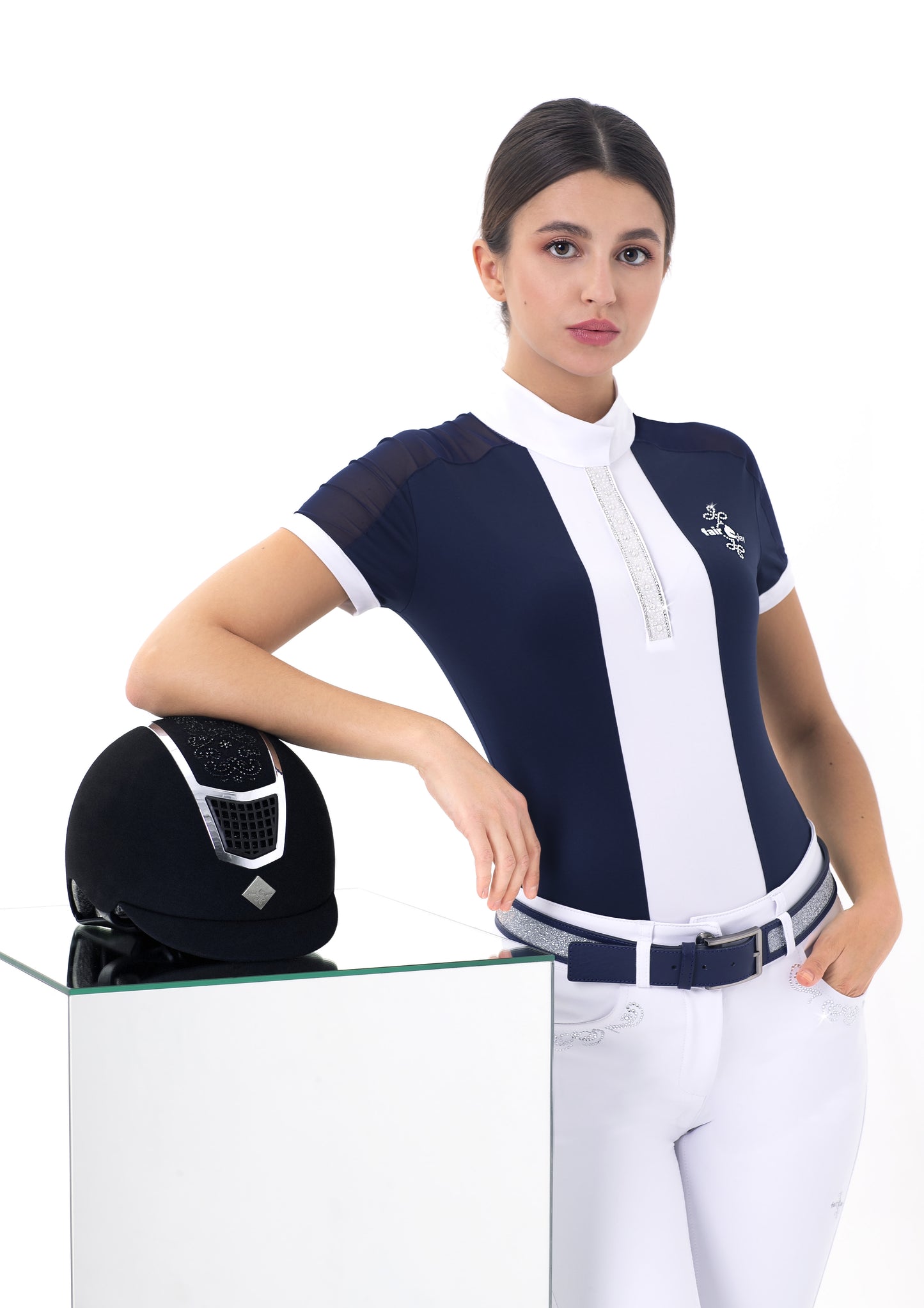 Fairplay Pearl Competition Shirt. - Black