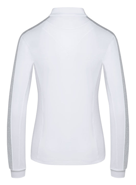 Fairplay Cara Competition shirt long sleeve white