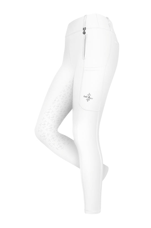 Fairplay Competition White Altea Riding Leggings/Tights