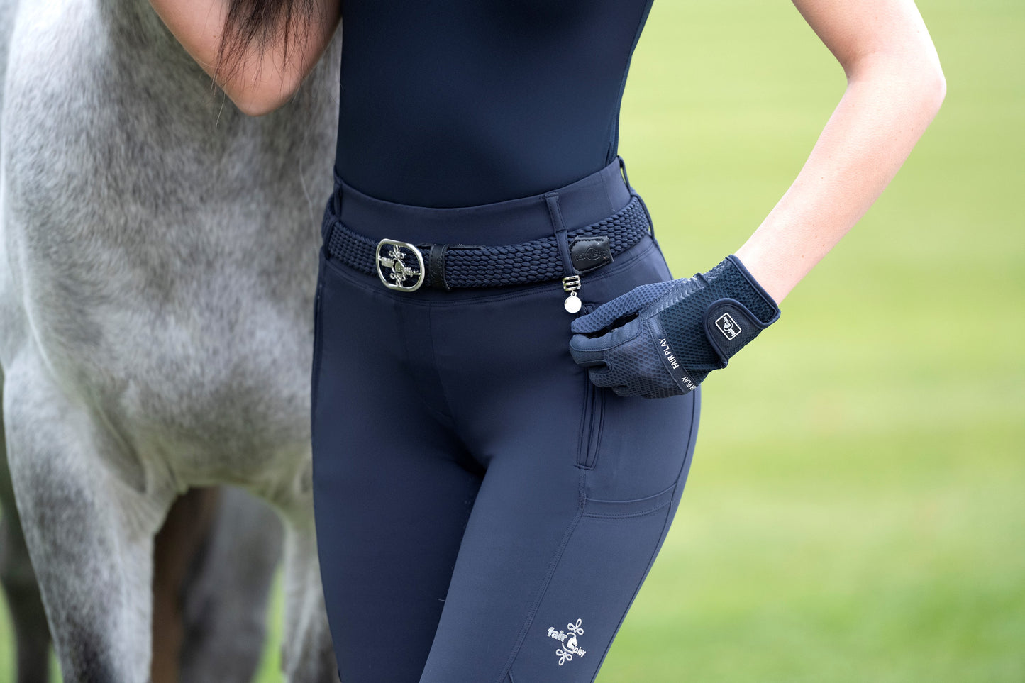 Fairplay Competition White Altea Riding Leggings/Tights