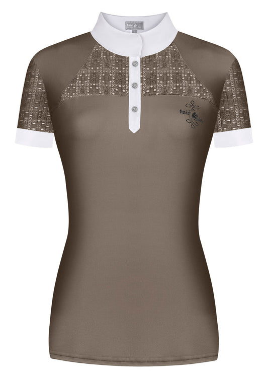 Fairplay Competition shirt Aiko - Taupe