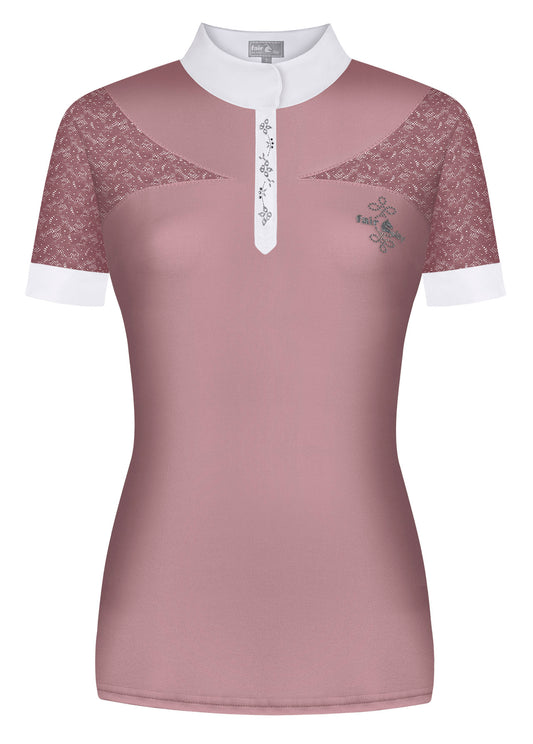 Fairplay Competition shirt FP ALEXIS SS - Dusty Pink
