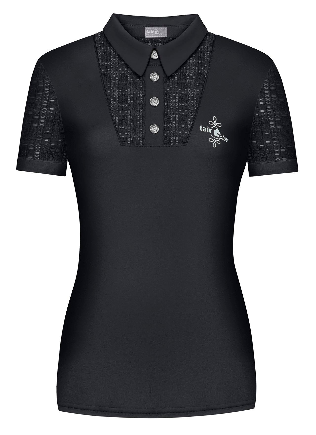 Fairplay Alina Polo shirt - Steel Blue