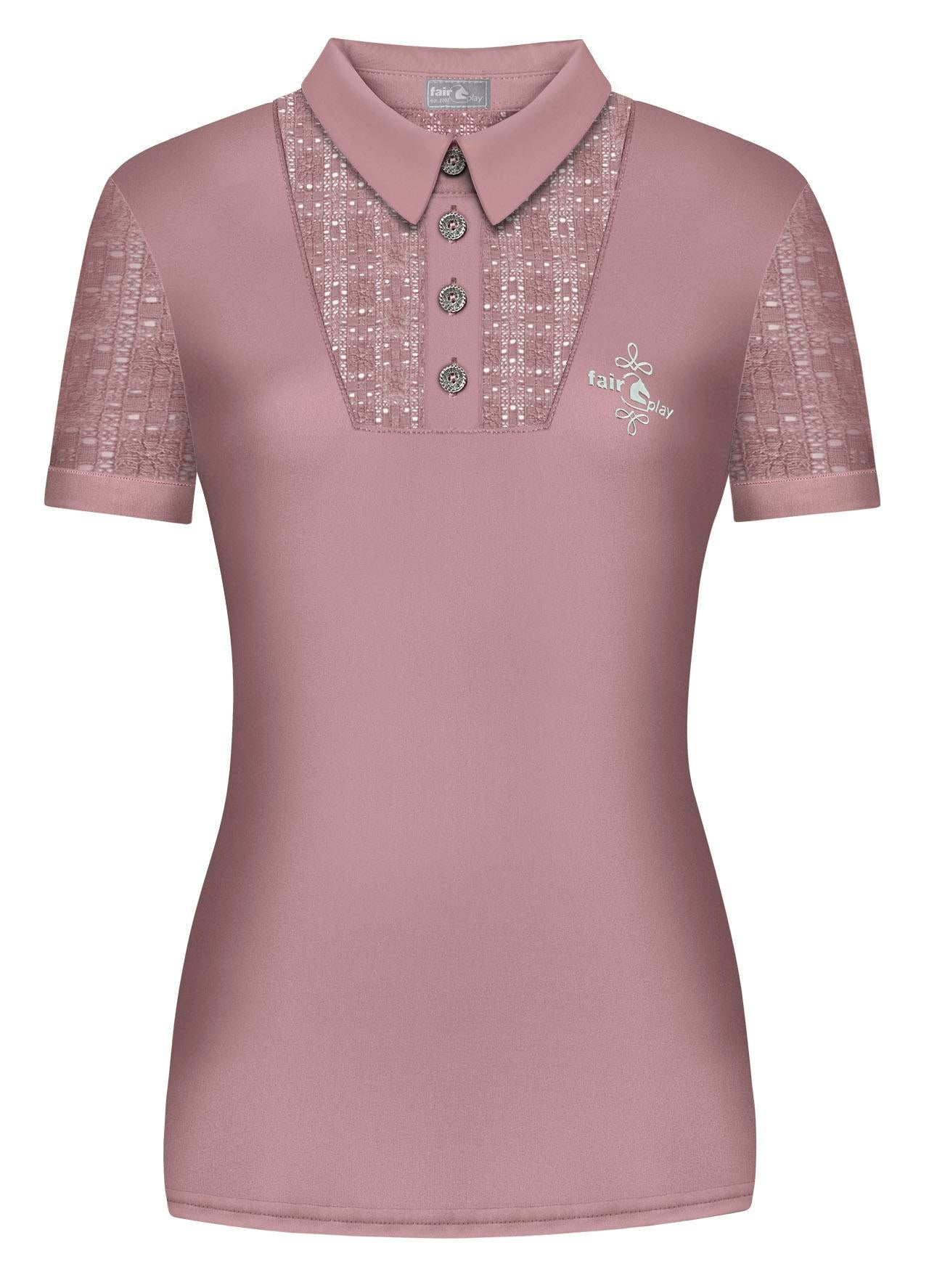 Fairplay Alina Polo shirt - Steel Blue