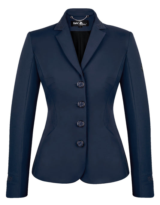 Fairplay Taylor Chic Competition Jacket-Navy