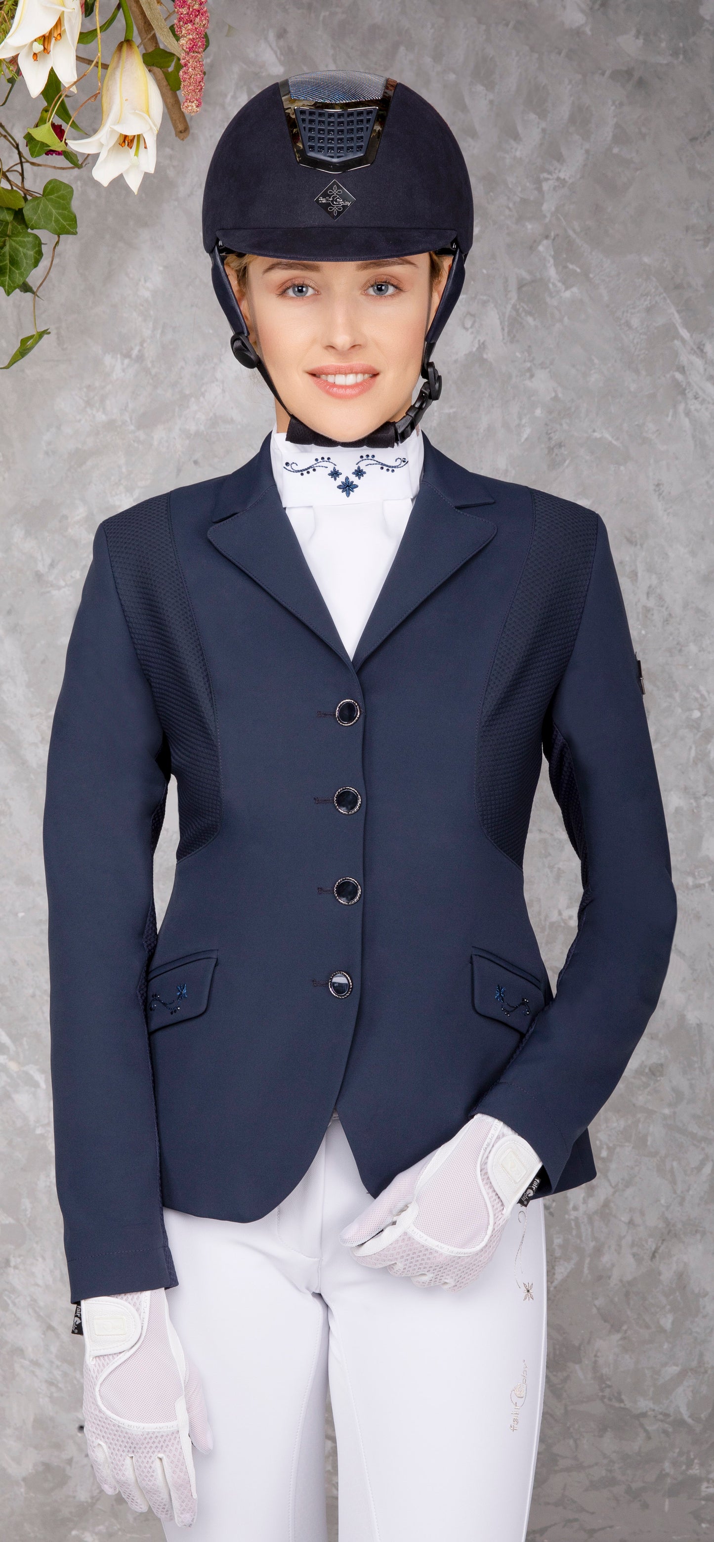 Fairplay Loriana Competition Jacket-Navy