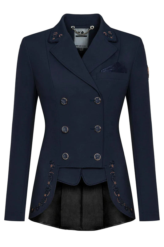 Fairplay Lexim Chic Competition Jacket - Navy-Rose Gold Ltd Edition