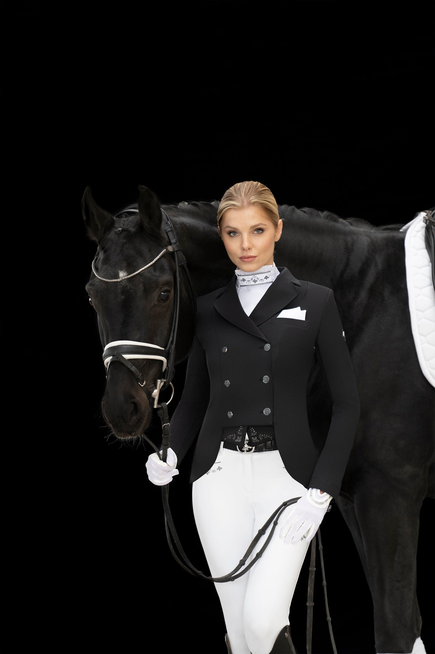 Fairplay Alissa Fleur  Dressage short tailcoat - Navy