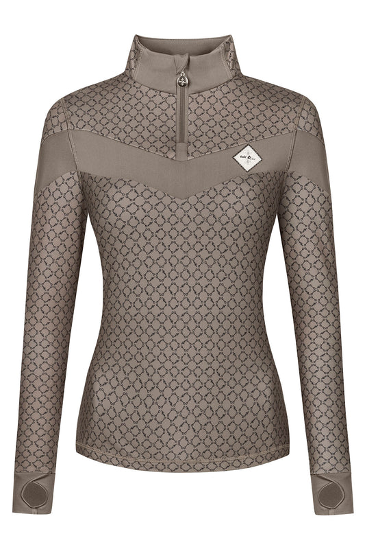 Fairplay Mette Winter technical base layer - Taupe/Grey (Beige)