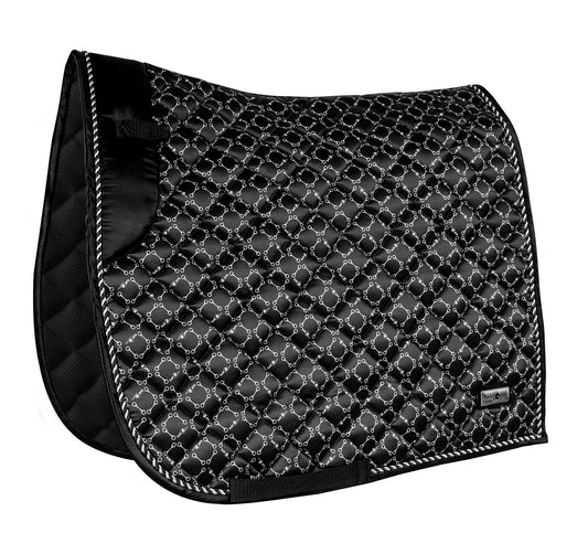 Fairplay Maxx Bits Saddle Pad - Dressage/Black