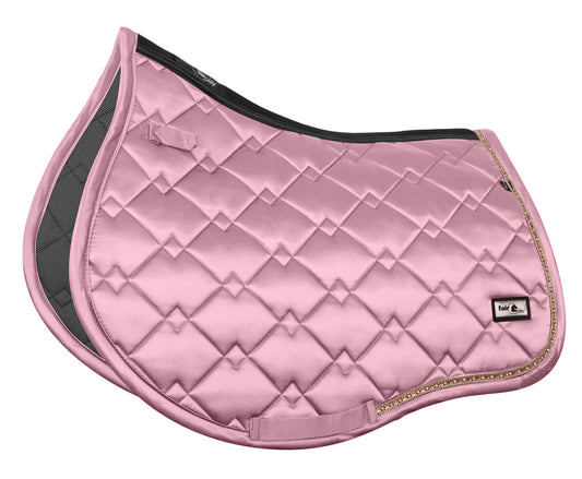 Fairplay Saddle Pad AZURYT CERAMIC Dusty Pink/Rose Gold