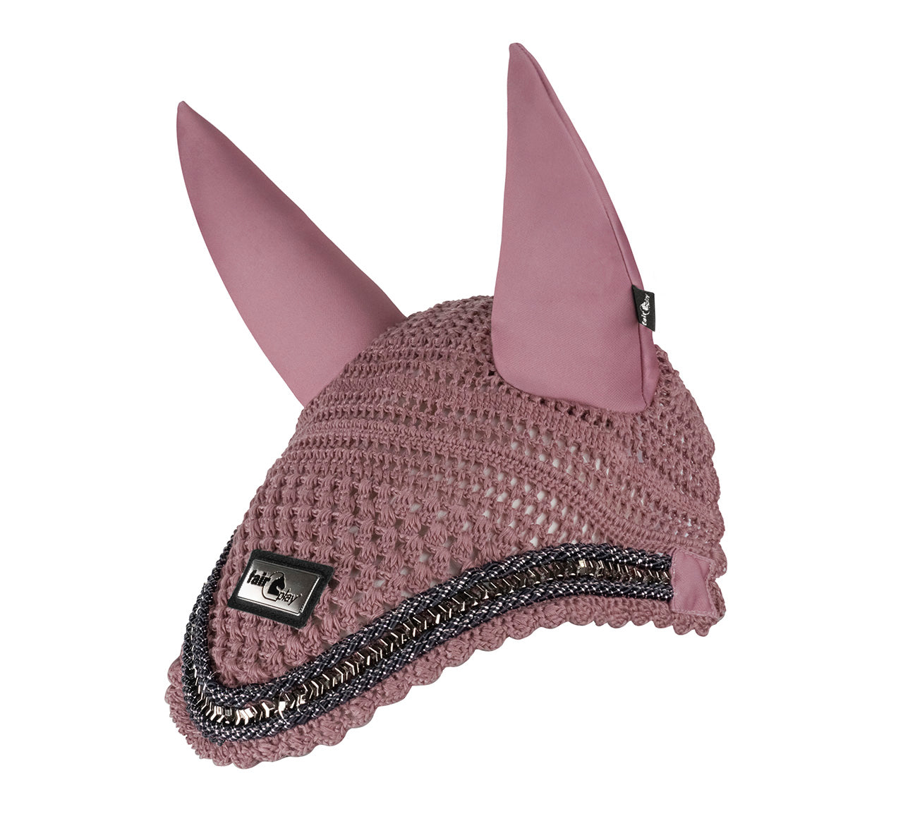 Fairplay Hexagon arrow ear bonnet - dusty pink