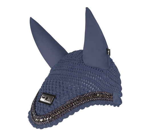 Fairplay Hexagon arrow ear bonnet - steel blue