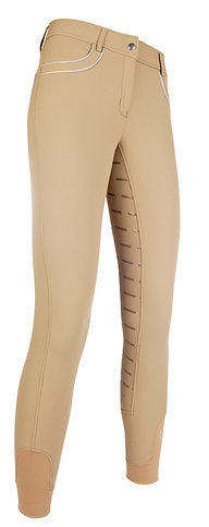 HKM CM Rimini Eva Piping Jodhpurs -silicone fullseat