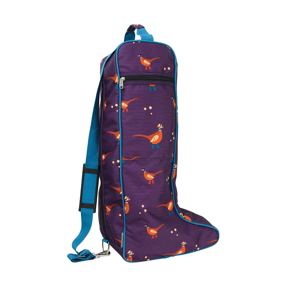 HY Equestrian Patrick the Pheasant boot bag