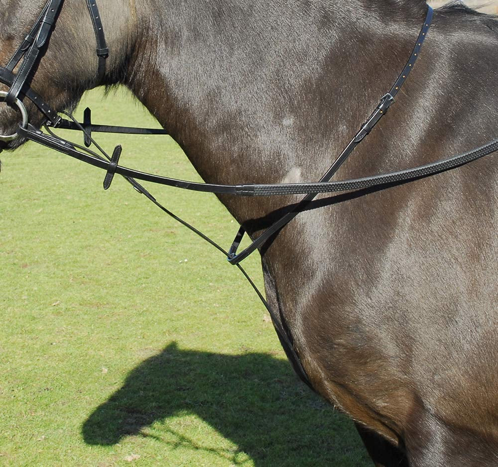 Standing martingale in quality leather