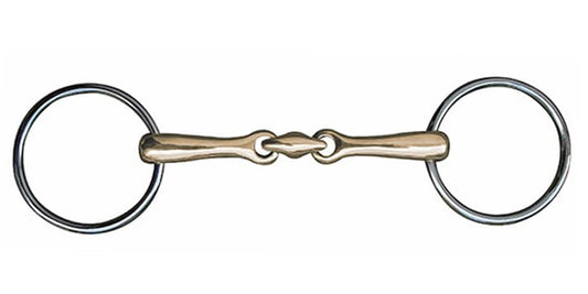 Hkm Argentan Loose Ring Snaffle  small ring