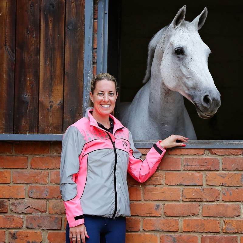 Equisafety Charlotte Dujardin HiViz Jacket - Sale