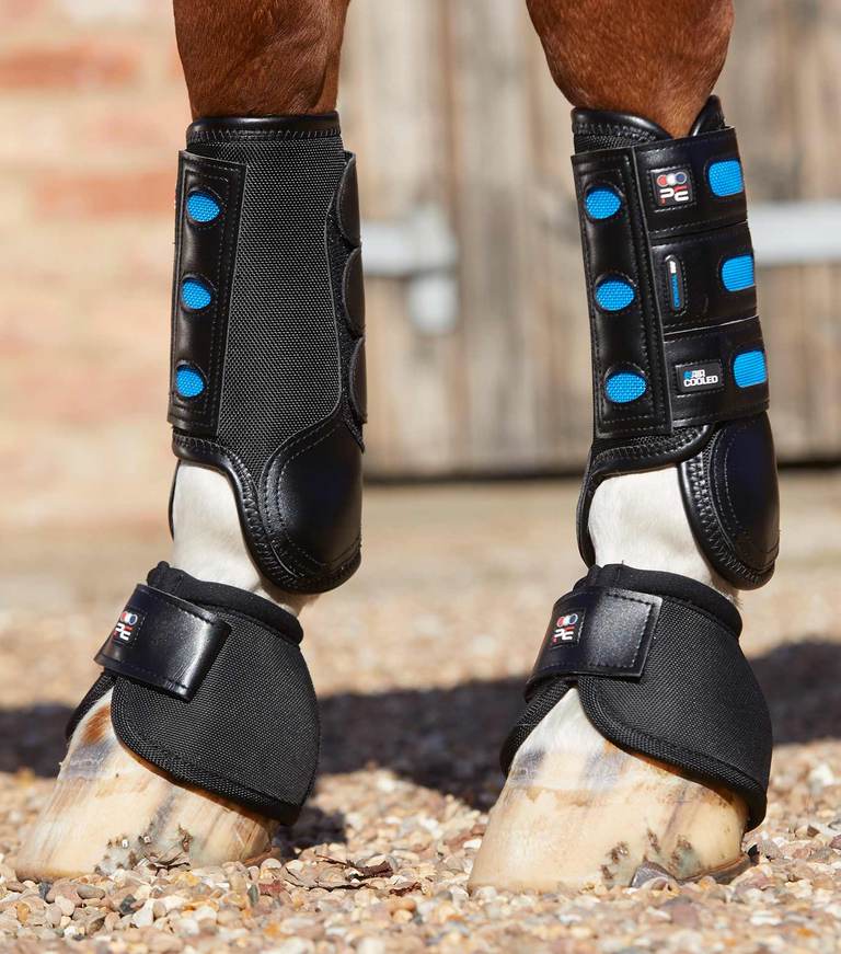 Premier Equine Air Cooled Original Eventing Boots - FRONT