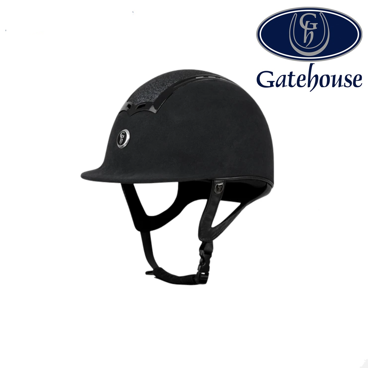 Gatehouse Ciana suede crystal riding hat